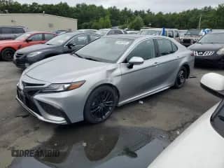 2021 Toyota Camry XSE with VIN 4T1K61BK8MU037352, listed as a Copart auction lot 63502395 with 66,780 mi miles and Salvage title. Bid and sale history available at DreamBid. Image 1.