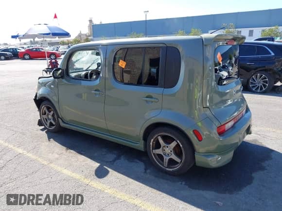 2009 Nissan Cube SL with VIN JN8AZ28R59T111698, listed as a IAAI auction lot 43474584 with 172,790 mi miles and . Bid and sale history available at DreamBid. Image 3.