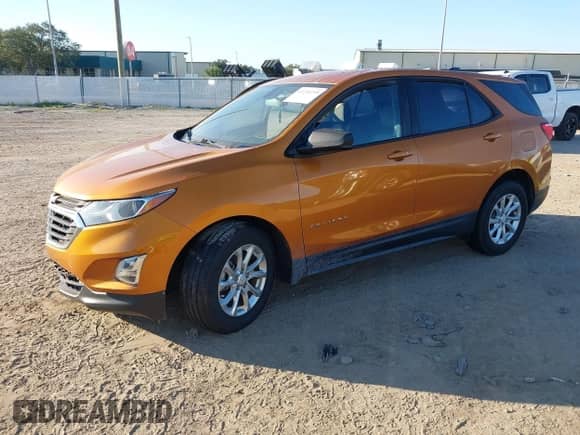 2018 Chevrolet Equinox LS with VIN 2GNAXHEV3J6148212, listed as a IAAI auction lot 43251195 with 103,887 mi miles and . Bid and sale history available at DreamBid. Image 2.