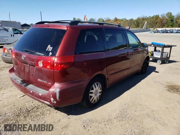 2009 Toyota Sienna CE с VIN 5TDZK23C79S277290, выставлен на аукционе Copart как лот 85896885 с пробегом 255 322 миль миль и Списание • Salvage title. История ставок и продаж доступна на DreamBid. Изображение 3.