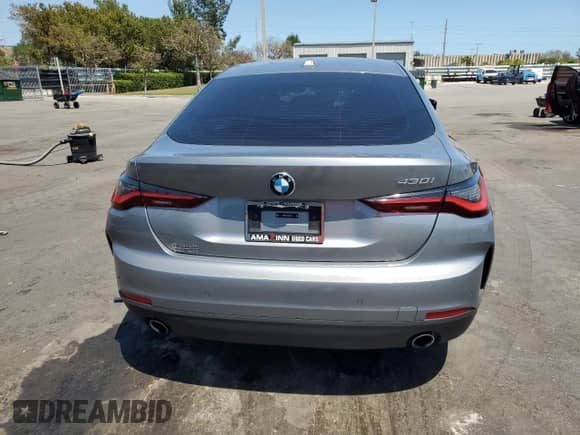 2024 BMW 4 Series 430i с VIN WBA63AV00RFR54092, выставлен на аукционе Copart как лот 53495545 с пробегом 32 212 миль миль и Списание • Salvage title. История ставок и продаж доступна на DreamBid. Изображение 6.