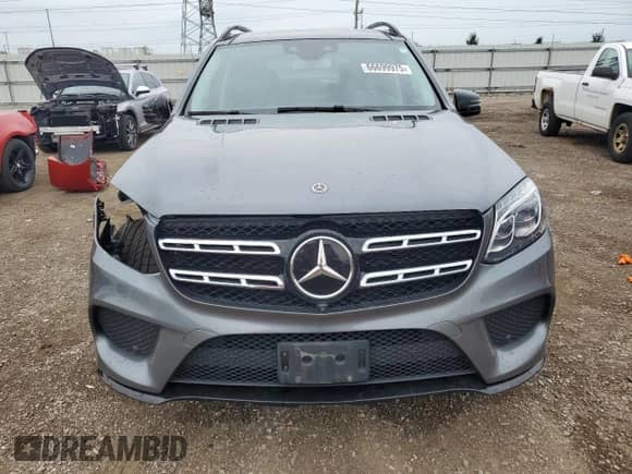 2018 Mercedes-Benz GLS 550 with VIN 4JGDF7DE0JB004064, listed as a Copart auction lot 66699975 with 93,582 mi miles and Salvage title. Bid and sale history available at DreamBid. Image 5.