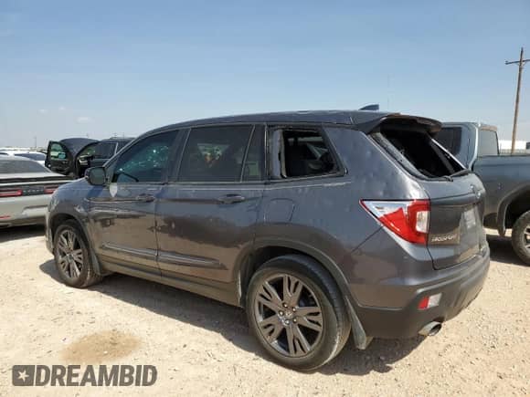 2021 Honda Passport EX-L с VIN 5FNYF7H53MB008238, выставлен на аукционе Copart как лот 57785204 с пробегом 52 504 миль миль и Чистый • Clean title. История ставок и продаж доступна на DreamBid. Изображение 2.