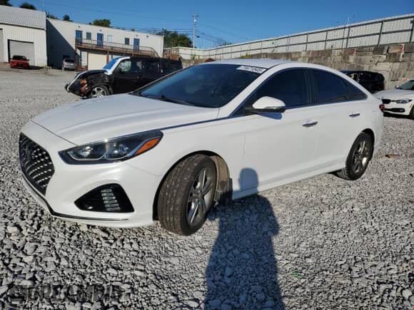 2019 Hyundai Sonata Limited with VIN 5NPE34AF8KH810361, listed as a Copart auction lot 71671545 with 58,085 mi miles and Salvage title. Bid and sale history available at DreamBid. Image 1.
