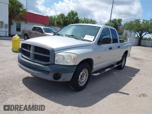 2008 Dodge 1500 SLT with VIN 1D7HA18N58S637333, listed as a IAAI auction lot 42468305 with 269,736 mi miles and . Bid and sale history available at DreamBid. Image 2.