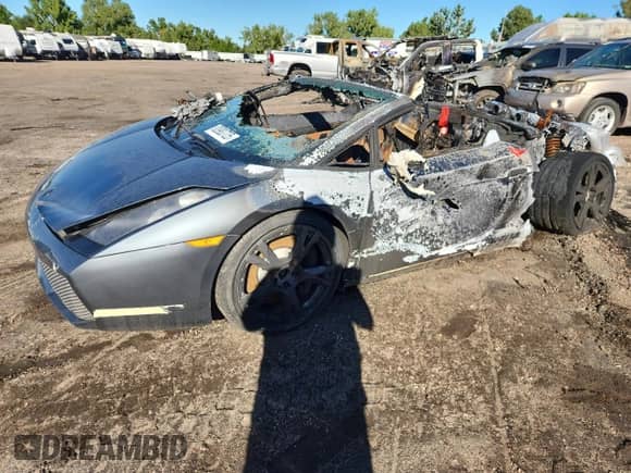 2007 Lamborghini Gallardo с VIN ZHWGU22T37LA04553, выставлен на аукционе Copart как лот 83983725 с пробегом Не указан миль и Списание • Salvage title. История ставок и продаж доступна на DreamBid. Изображение 1.