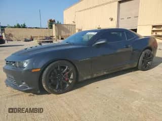 2015 Chevrolet Camaro SS z VIN 2G1FG1EW9F9190249, wystawiony jako Copart lot #62161175 z przebiegiem 124 008 mil mil oraz Szkoda całkowita • Salvage title. Historia ofert i sprzedaży dostępna na DreamBid. Obrazek 1.