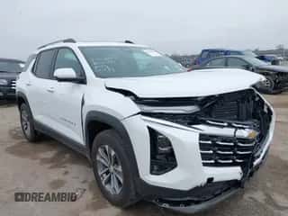 2025 Chevrolet Equinox FWD LT с VIN 3GNAXHEG0SL112587, выставлен на аукционе IAAI как лот 41493681 с пробегом 6 525 миль миль и . История ставок и продаж доступна на DreamBid. Изображение 1.