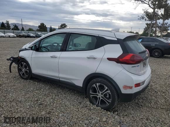 2019 Chevrolet Bolt EV Premier с VIN 1G1FZ6S08K4147543, выставлен на аукционе Copart как лот 81932805 с пробегом 28 579 миль миль и Списание • Salvage title. История ставок и продаж доступна на DreamBid. Изображение 2.
