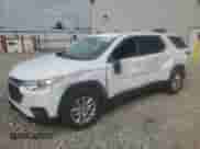 2020 Chevrolet Traverse LS z VIN 1GNEVLKW3LJ178906, wystawiony jako Copart lot #80357775 z przebiegiem 89 272 mil mil oraz Szkoda całkowita • Salvage title. Historia ofert i sprzedaży dostępna na DreamBid. Obrazek 1.