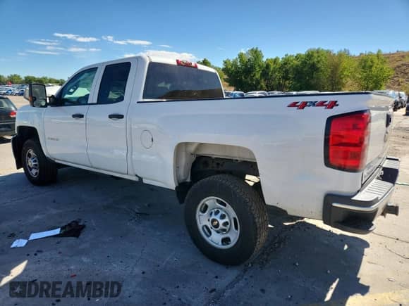 2018 Chevrolet Silverado 2500HD Work Truck with VIN 1GC2KUEG6JZ184230, listed as a Copart auction lot 80214565 with 97,858 mi miles and Salvage title. Bid and sale history available at DreamBid. Image 2.