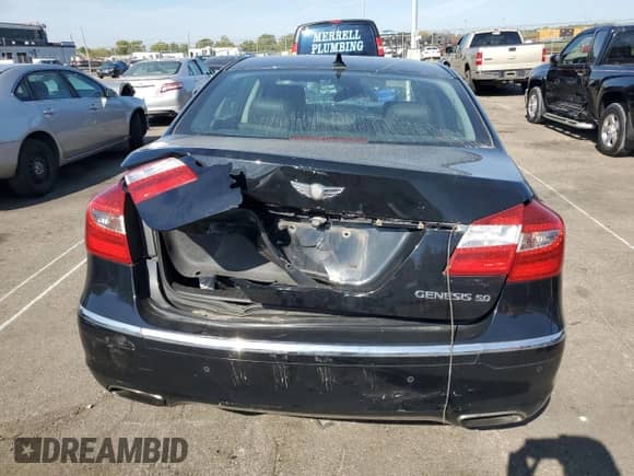 2012 Hyundai Genesis R-Spec z VIN KMHGC4DH8CU174145, wystawiony jako Copart lot #71263914 z przebiegiem 178 306 mil mil oraz Szkoda całkowita • Salvage title. Historia ofert i sprzedaży dostępna na DreamBid. Obrazek 6.