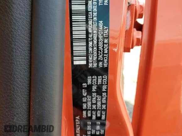 2017 Jeep Renegade Latitude с VIN ZACCJABB3HPG14464, выставлен на аукционе Copart как лот 70368385 с пробегом 104 830 миль миль и Чистый • Clean title. История ставок и продаж доступна на DreamBid. Изображение 13.