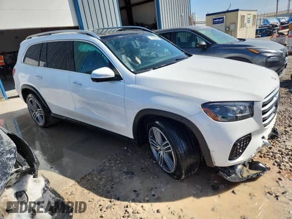 2024 Mercedes-Benz GLS 450 z VIN 4JGFF5KE0RB234490, wystawiony jako Copart lot #81053195 z przebiegiem 2 148 mil mil oraz Czysty tytuł • Clean title. Historia ofert i sprzedaży dostępna na DreamBid. Obrazek 4.