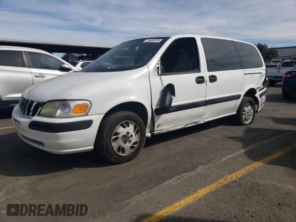 1999 Chevrolet Venture with VIN 1GNDX03E1XD290330, listed as a Copart auction lot 75469704 with 158,939 mi miles and Salvage title. Bid and sale history available at DreamBid. Image 1.