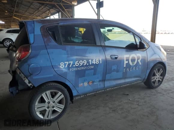 2014 Chevrolet Spark LS с VIN KL8CB6S98EC485346, выставлен на аукционе Copart как лот 54065774 с пробегом 173 054 миль миль и Списание • Salvage title. История ставок и продаж доступна на DreamBid. Изображение 3.