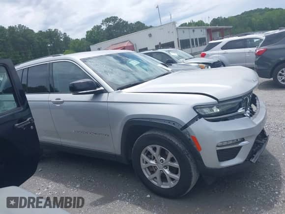 2023 Jeep Grand Cherokee Limited with VIN 1C4RJGBG1PC587289, listed as a IAAI auction lot 42496587 with 75,292 mi miles and . Bid and sale history available at DreamBid. Image 13.