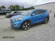2016 Hyundai Tucson Limited z VIN KM8J33A29GU024695, wystawiony jako Copart lot #85643405 z przebiegiem 166 753 mil mil oraz Czysty tytuł • Clean title. Historia ofert i sprzedaży dostępna na DreamBid. Obrazek 1.