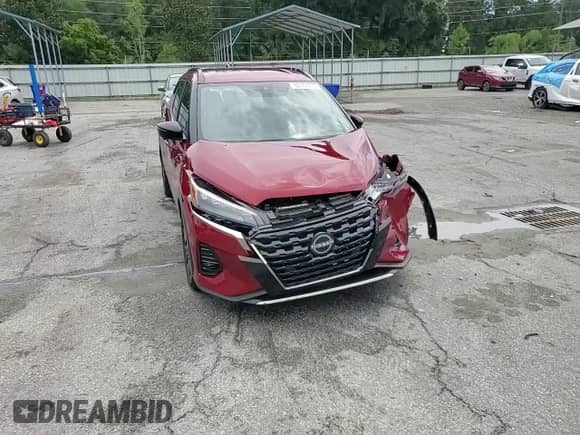 2023 Nissan Kicks SR with VIN 3N1CP5DV2PL531521, listed as a Copart auction lot 68107275 with 7,312 mi miles and Salvage title. Bid and sale history available at DreamBid. Image 13.