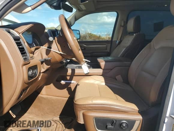 2020 Ram 1500 Longhorn with VIN 1C6SRFKTXLN233696, listed as a Copart auction lot 78054554 with 34,413 mi miles and Clean title. Bid and sale history available at DreamBid. Image 7.