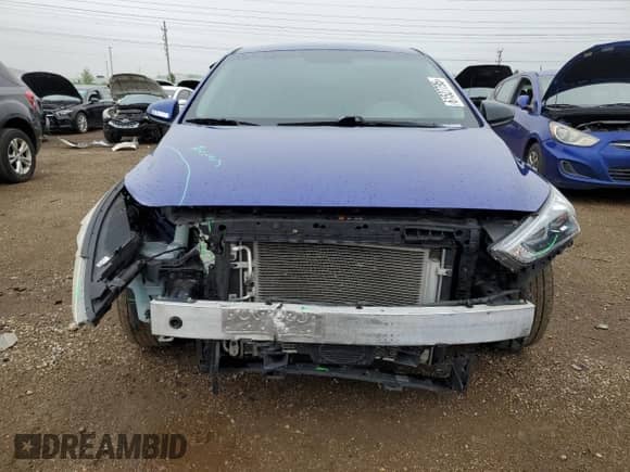 2019 Hyundai Ioniq Blue with VIN KMHC65LC5KU175950, listed as a Copart auction lot 61527795 with 201,378 mi miles and Salvage title. Bid and sale history available at DreamBid. Image 5.