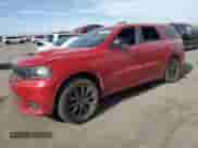 2018 Dodge Durango R/T with VIN 1C4SDHCT1JC345247, listed as a Copart auction lot 58092325 with 128,479 mi miles and Salvage title. Bid and sale history available at DreamBid. Image 1.