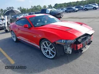 2018 Ford Mustang GT z VIN 1FA6P8CF8J5162859, wystawiony jako IAAI lot #43028324 z przebiegiem 88 531 mil mil oraz . Historia ofert i sprzedaży dostępna na DreamBid. Obrazek 1.
