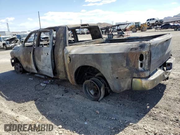 2010 Dodge 3500 Laramie with VIN 3D73Y4HL0AG142783, listed as a Copart auction lot 68675024 with Not provided miles and Non repairable. Bid and sale history available at DreamBid. Image 2.