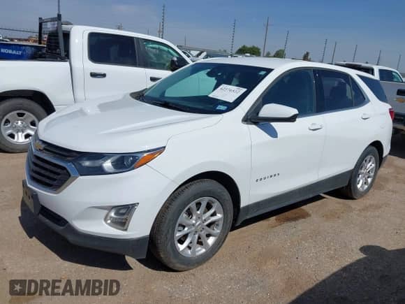 2020 Chevrolet Equinox LT with VIN 3GNAXKEV8LS584944, listed as a IAAI auction lot 42376532 with 157,167 mi miles and . Bid and sale history available at DreamBid. Image 2.