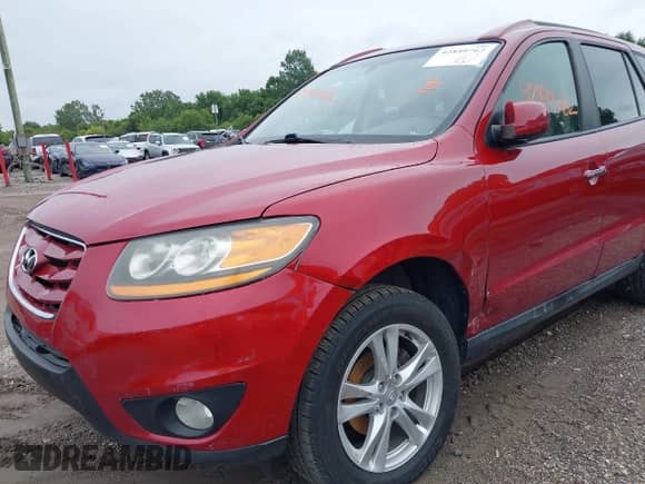 2011 Hyundai Santa Fe Limited with VIN 5XYZKDAG7BG073593, listed as a IAAI auction lot 42849762 with 206,114 mi miles and . Bid and sale history available at DreamBid. Image 6.
