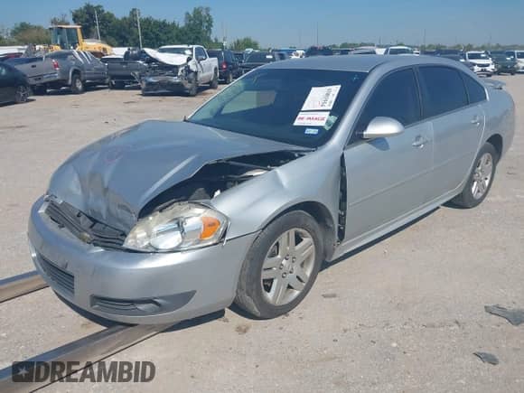 2011 Chevrolet Impala LT Fleet with VIN 2G1WG5EK7B1116728, listed as a IAAI auction lot 43083554 with 174,637 mi miles and . Bid and sale history available at DreamBid. Image 2.