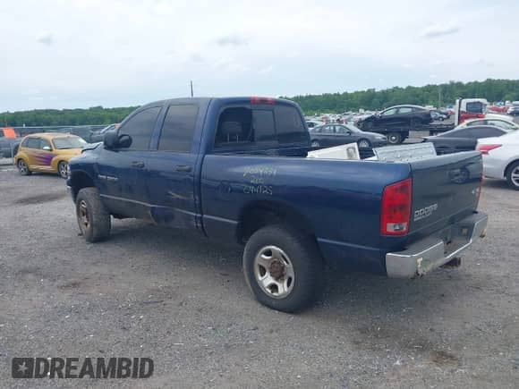 2004 Dodge 2500 SLT with VIN 1D7KU28D64J254320, listed as a IAAI auction lot 42327009 with Not provided miles and . Bid and sale history available at DreamBid. Image 3.
