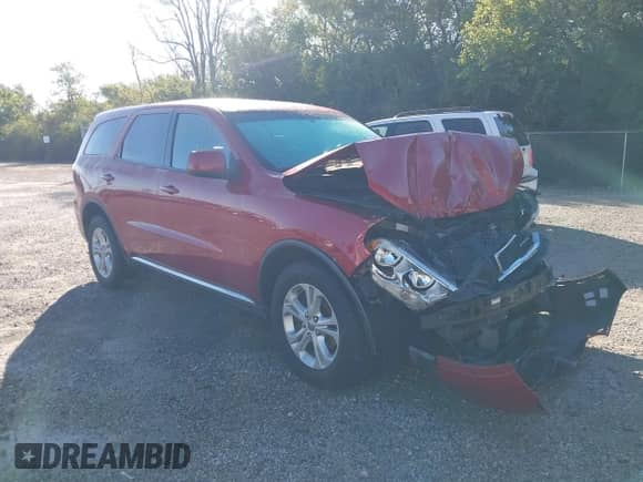 2011 Dodge Durango Express with VIN 1D4RE2GG9BC654233, listed as a IAAI auction lot 43389911 with 212,210 mi miles and . Bid and sale history available at DreamBid. Image 1.