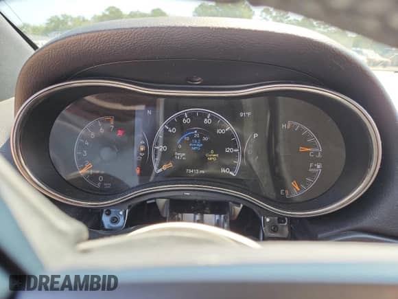 2020 Jeep Grand Cherokee Limited X with VIN 1C4RJFBG5LC418235, listed as a Copart auction lot 80026535 with 73,413 mi miles and Non repairable. Bid and sale history available at DreamBid. Image 9.