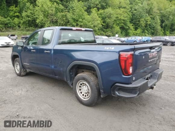 2019 GMC Sierra 1500 with VIN 1GTR9AEH2KZ380264, listed as a Copart auction lot 57948555 with 84,518 mi miles and Clean title. Bid and sale history available at DreamBid. Image 2.