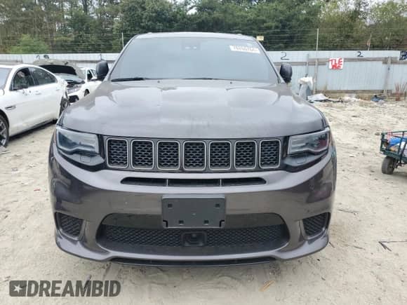 2018 Jeep Grand Cherokee Trackhawk z VIN 1C4RJFN94JC312952, wystawiony jako Copart lot #70266764 z przebiegiem 15 195 mil mil oraz Szkoda całkowita • Salvage title. Historia ofert i sprzedaży dostępna na DreamBid. Obrazek 5.