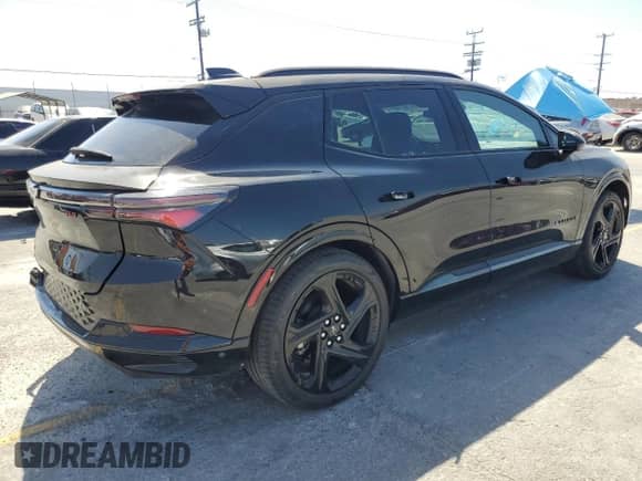 2024 Chevrolet Equinox EV RS с VIN 3GN7DNRP9RS212392, выставлен на аукционе Copart как лот 56998085 с пробегом 12 398 миль миль и Списание • Salvage title. История ставок и продаж доступна на DreamBid. Изображение 3.