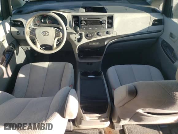 2012 Toyota Sienna LE with VIN 5TDKK3DC5CS231390, listed as a Copart auction lot 85662385 with 125,918 mi miles and Salvage title. Bid and sale history available at DreamBid. Image 8.