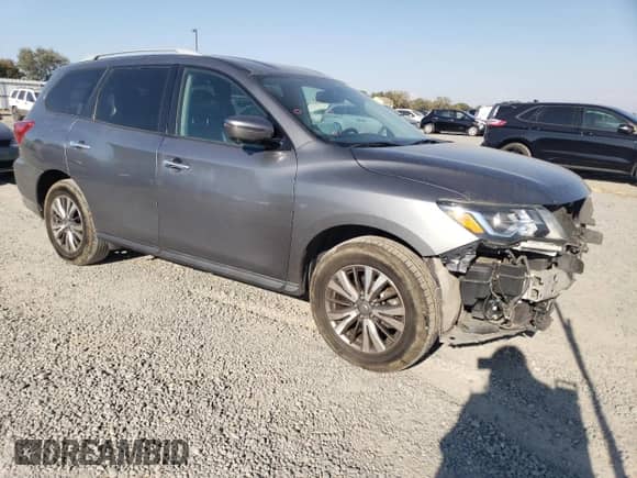 2020 Nissan Pathfinder SL z VIN 5N1DR2CM0LC611162, wystawiony jako Copart lot #80385105 z przebiegiem 87 443 mil mil oraz Szkoda całkowita • Salvage title. Historia ofert i sprzedaży dostępna na DreamBid. Obrazek 4.