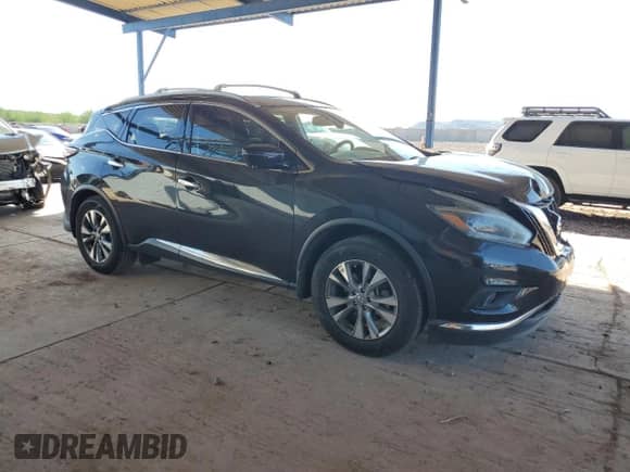 2018 Nissan Murano SL z VIN 5N1AZ2MG0JN119633, wystawiony jako Copart lot #84703925 z przebiegiem 55 676 mil mil oraz Szkoda całkowita • Salvage title. Historia ofert i sprzedaży dostępna na DreamBid. Obrazek 4.