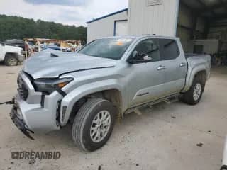 2024 Toyota Tacoma SR5 with VIN 3TYLB5JN6RT060507, listed as a Copart auction lot 81100645 with 7,884 mi miles and Clean title. Bid and sale history available at DreamBid. Image 1.
