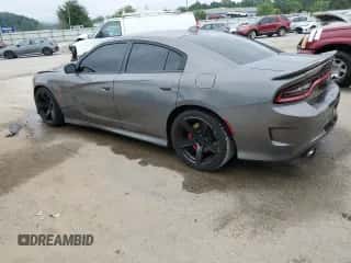 2016 Dodge Charger SRT Hellcat with VIN 2C3CDXL96GH317408, listed as a Copart auction lot 62300865 with 39,677 mi miles and Salvage title. Bid and sale history available at DreamBid. Image 2.