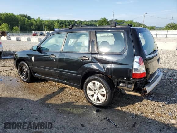 2008 Subaru Forester X with VIN JF1SG636X8H718911, listed as a Copart auction lot 66128345 with 184,404 mi miles and Salvage title. Bid and sale history available at DreamBid. Image 2.