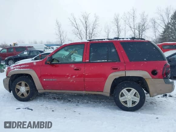 2002 Chevrolet TrailBlazer LS with VIN 1GNDT13S722412684, listed as a IAAI auction lot 41621413 with 162,244 mi miles and . Bid and sale history available at DreamBid. Image 14.