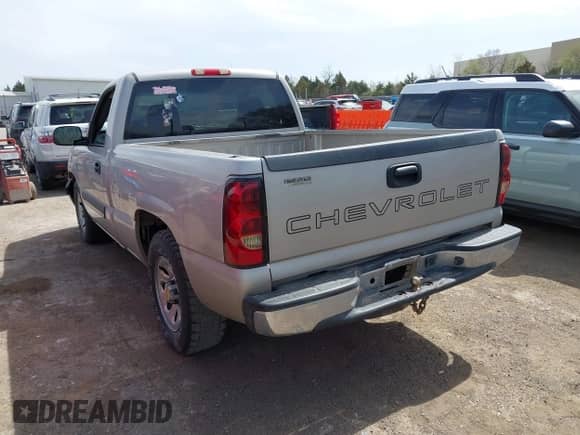2005 Chevrolet Silverado 1500 Work Truck with VIN 1GCEC14X45Z106318, listed as a IAAI auction lot 41819033 with 153,997 mi miles and . Bid and sale history available at DreamBid. Image 3.