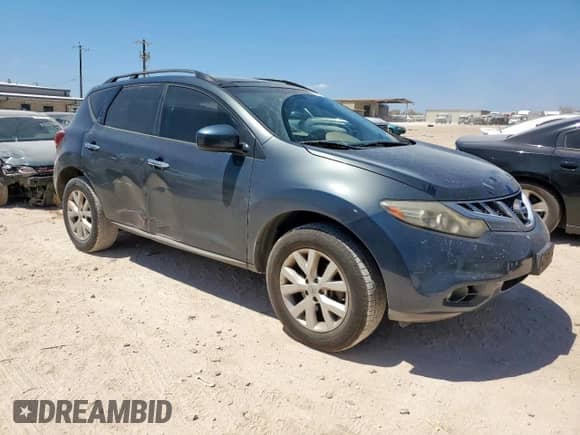2014 Nissan Murano LE with VIN JN8AZ1MUXEW410908, listed as a Copart auction lot 69814615 with 166,996 mi miles and Clean title. Bid and sale history available at DreamBid. Image 4.