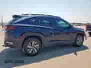 2024 Hyundai Tucson Blue with VIN KM8JBCD19RU211122, listed as a Copart auction lot 68323025 with 18,980 mi miles and Salvage title. Bid and sale history available at DreamBid. Image 3.