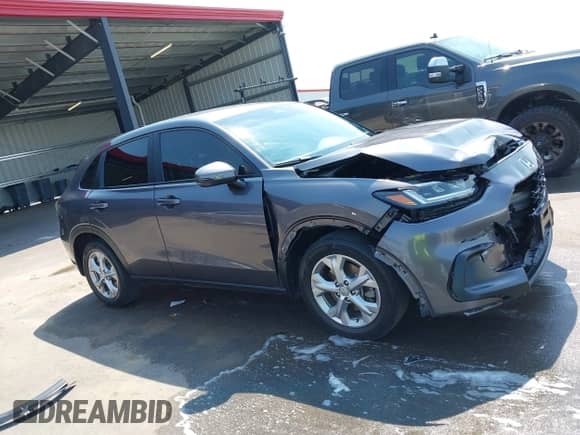 2023 Honda HR-V LX with VIN 3CZRZ2H38PM742204, listed as a IAAI auction lot 42422974 with 34,935 mi miles and . Bid and sale history available at DreamBid. Image 14.