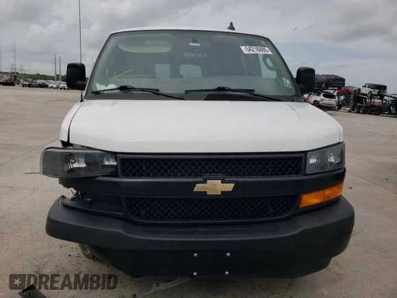 2023 Chevrolet Express Passenger LS с VIN 1GAZGNFP6P1205159, выставлен на аукционе Copart как лот 54216095 с пробегом 33 752 миль миль и Списание • Salvage title. История ставок и продаж доступна на DreamBid. Изображение 5.