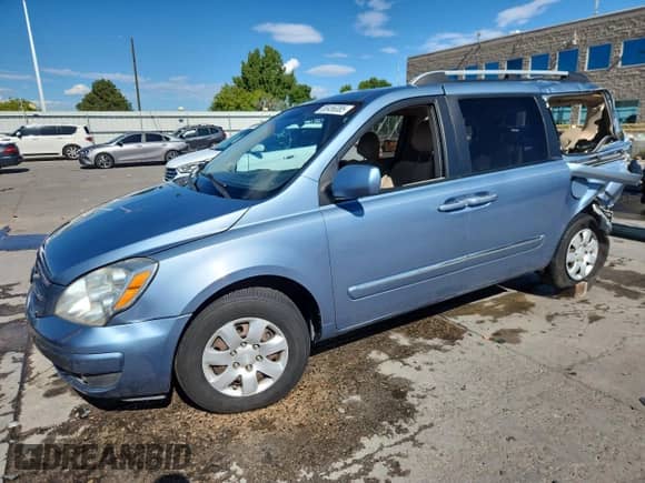 2007 Hyundai Entourage GLS с VIN KNDMC233876012740, выставлен на аукционе Copart как лот 80456385 с пробегом 208 282 миль миль и Списание • Salvage title. История ставок и продаж доступна на DreamBid. Изображение 1.